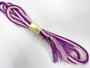 未使用品　正絹　手組帯締め